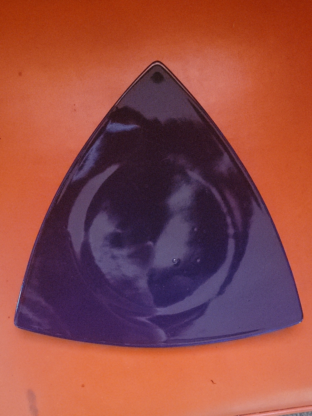 Triangular Ceramic Plate